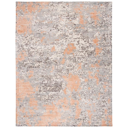 Safavieh 8 x 10 ft. Restoration Vintage Rectanglar Handmade Wool Rug Rust & Grey RVT114P-8